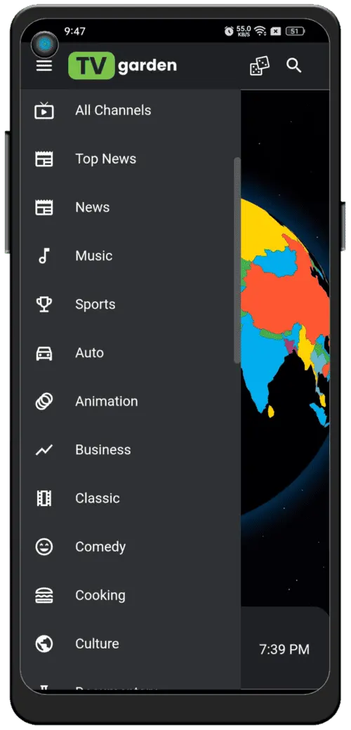 টিভি গার্ডেন | সর্বশেষ টিভি গার্ডেন APK 2025 ডাউনলোড করুন (লাইভ টিভি/ক্রীড়া) 4 NBTV Screenshot 3